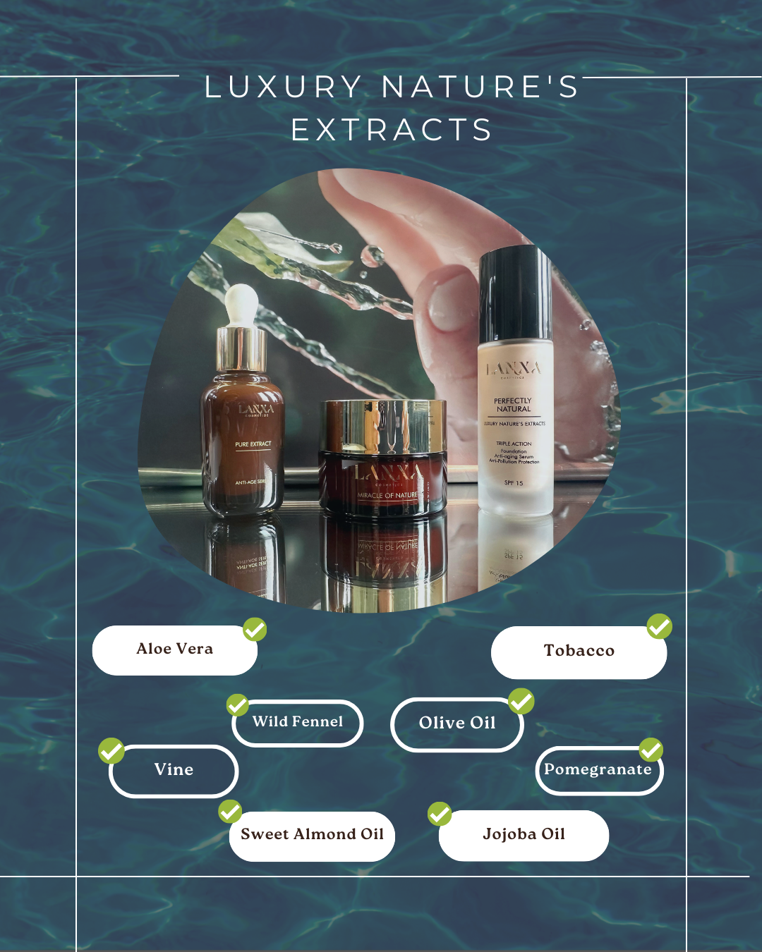 Luxury Nature's Extracts I Anti Age Vegan Friendly Set